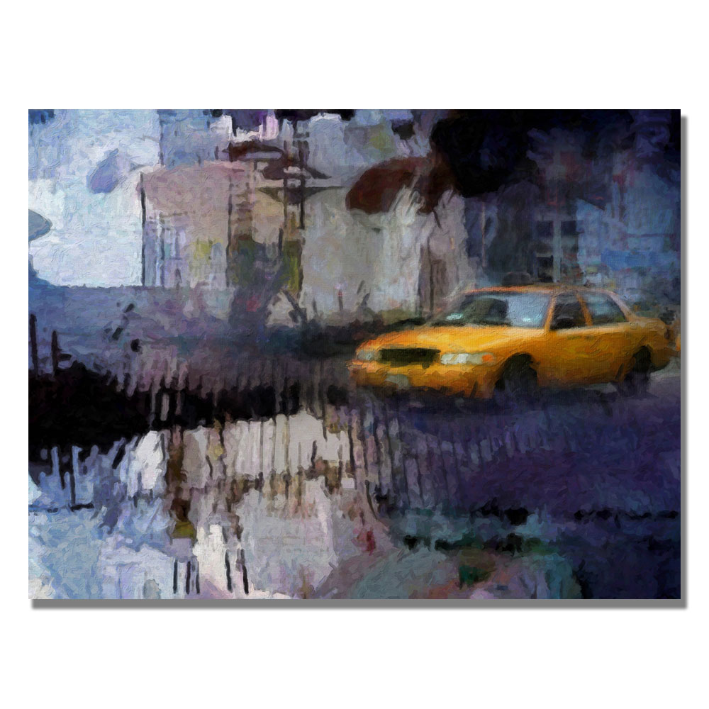Trademark Global Adam Kadmos 'Yellow Cab' Canvas Art