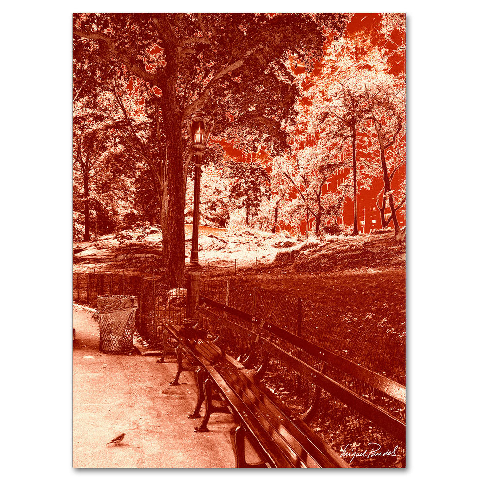Trademark Global Miguel Paredes 'Red Forest' Canvas Art