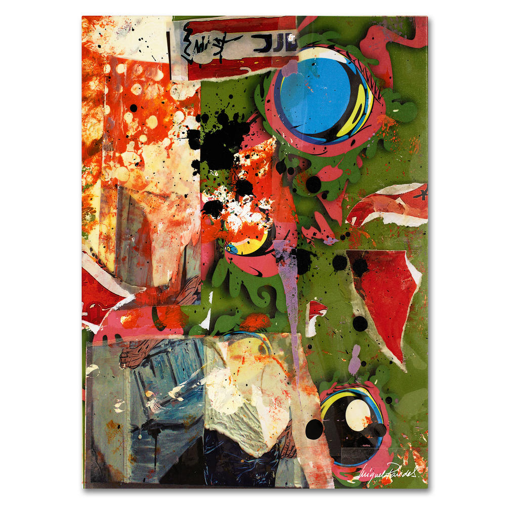 Trademark Global Miguel Paredes 'Urban Collage I' Canvas Art