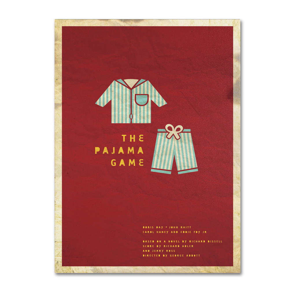 Trademark Global Megan Romo 'The Pajama Game' Canvas Art