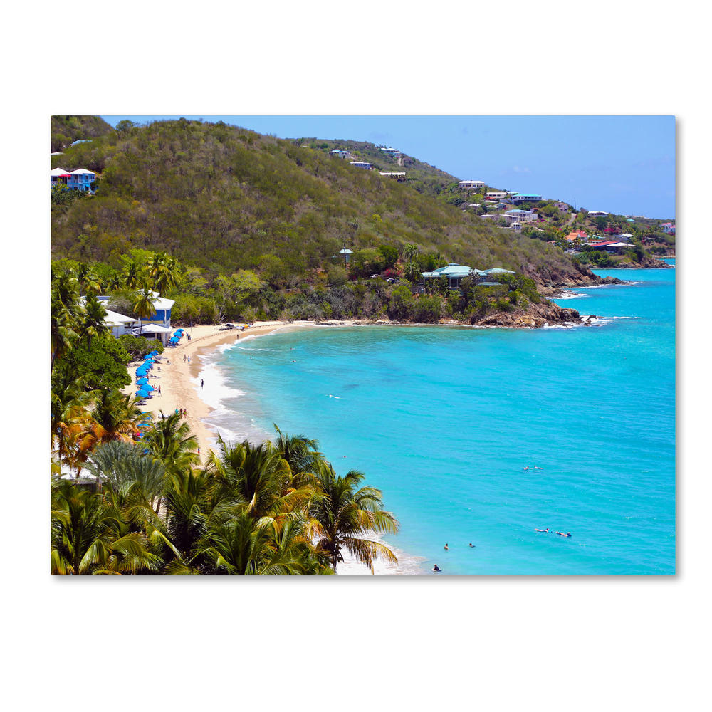Trademark Global CATeyes 'Virgin Islands 10' Canvas Art