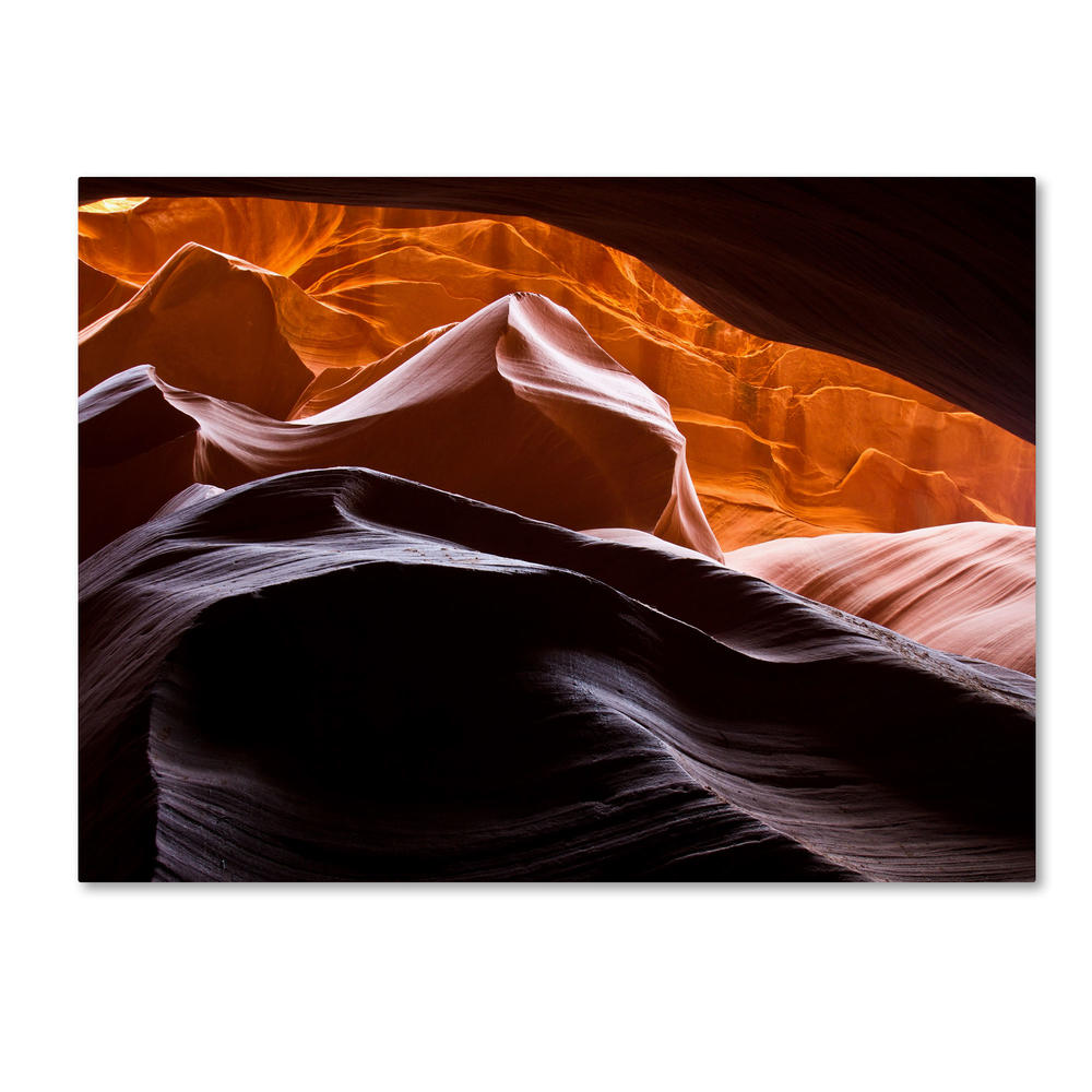 Trademark Global Pierre Leclerc 'Antelope Canyon 3' 16" x 24" Canvas Art