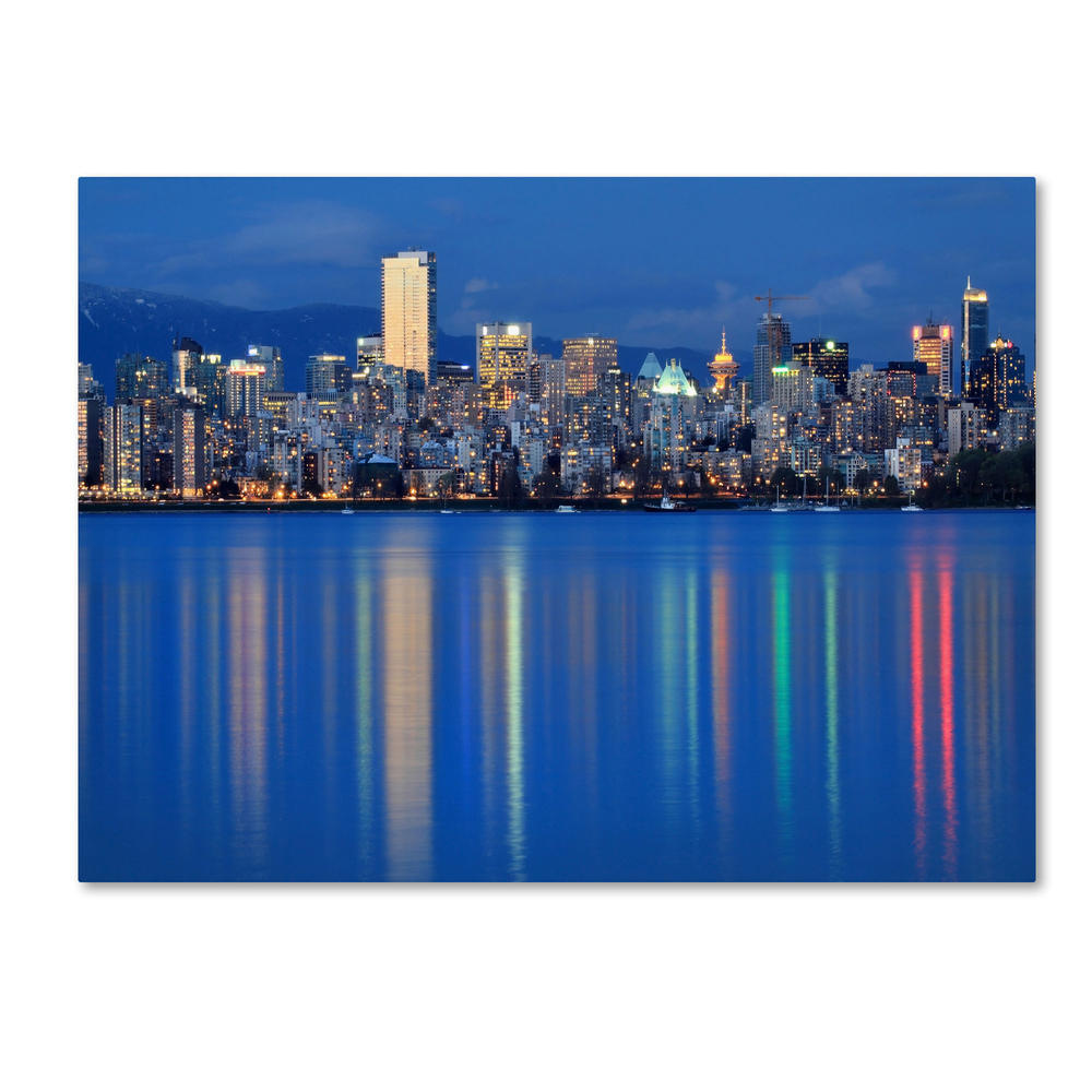 Trademark Global Pierre Leclerc 'Vancouver City' 22" x 32" Canvas Art