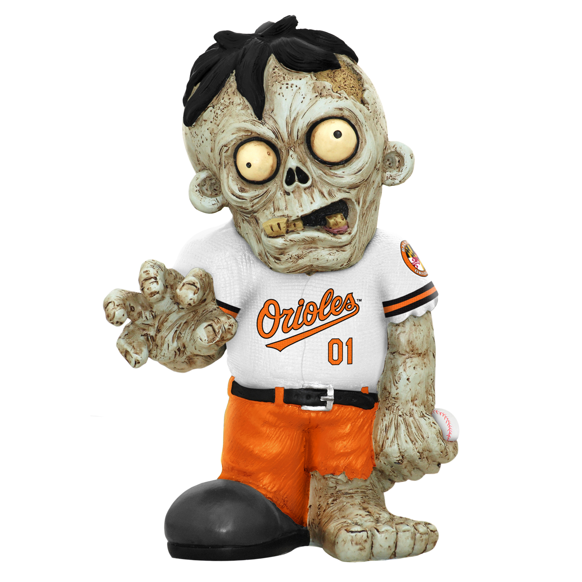 Forever Collectibles MLB Resin Zombie Figurine Baltimore Orioles (#ZMBMB13TMBO)