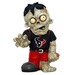 Forever Collectibles ZMBNF13TMHT NFL - Forever Collectibles Resin Zombie Figurine- Houston Texans