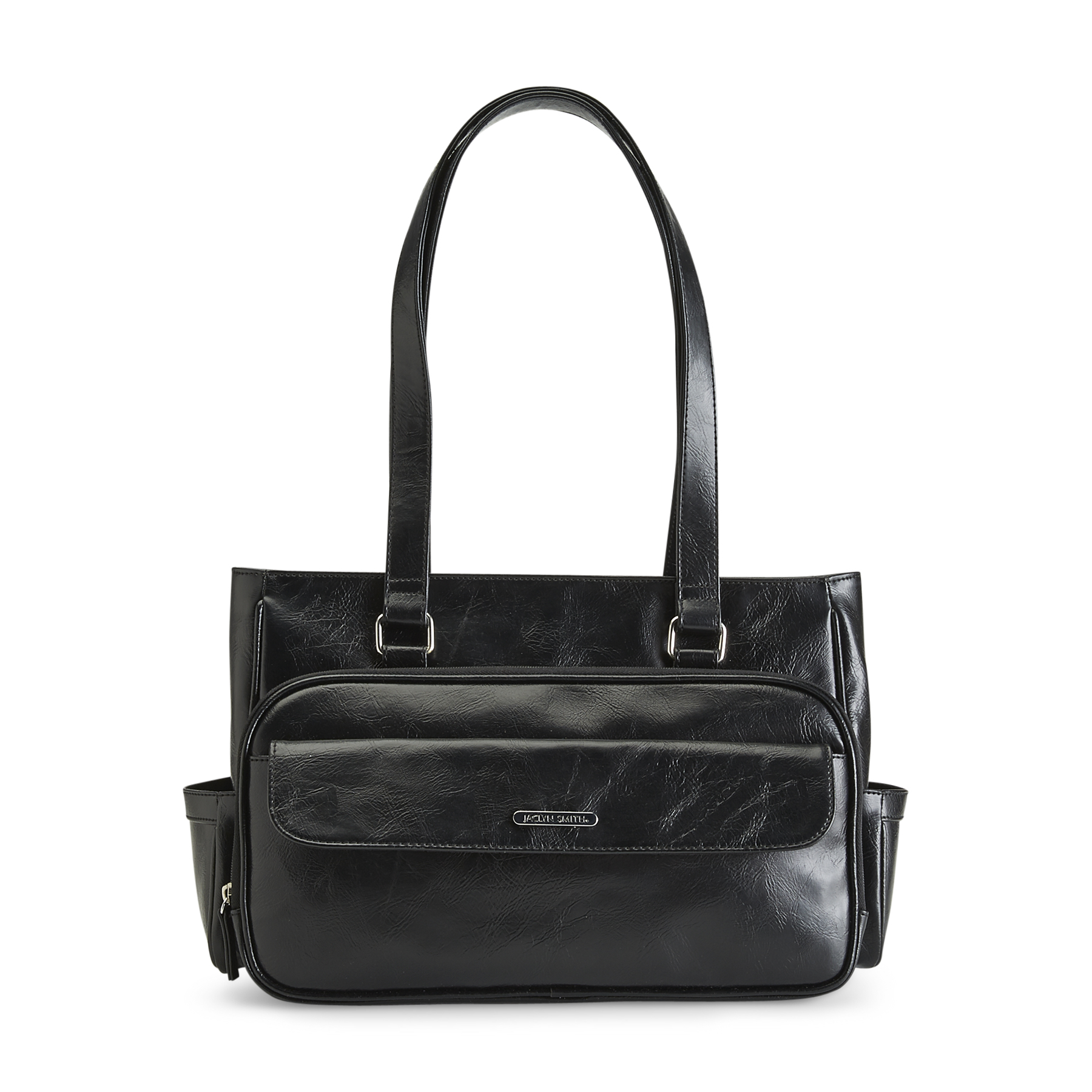 Jaclyn Smith Women's Lady Organizer Handbag Faux Leather