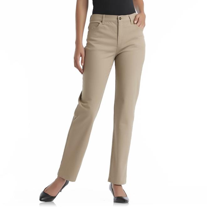 Gloria Vanderbilt Women's Amanda Twill Dazzle Jeans - Colored