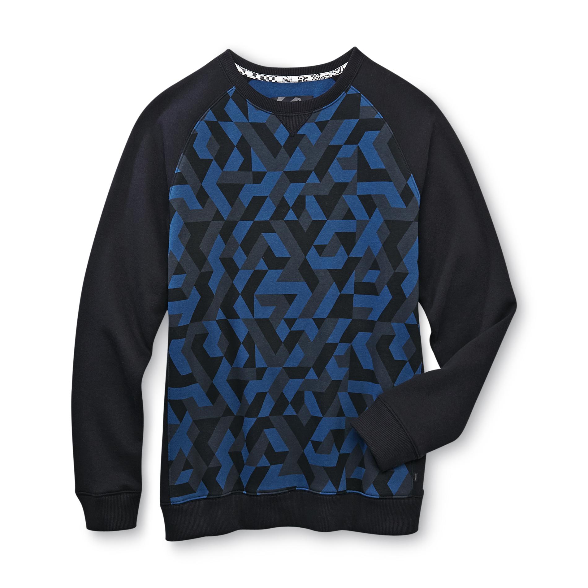 Amplify Young Men's Fleece Lined Sweatshirt - Aztec