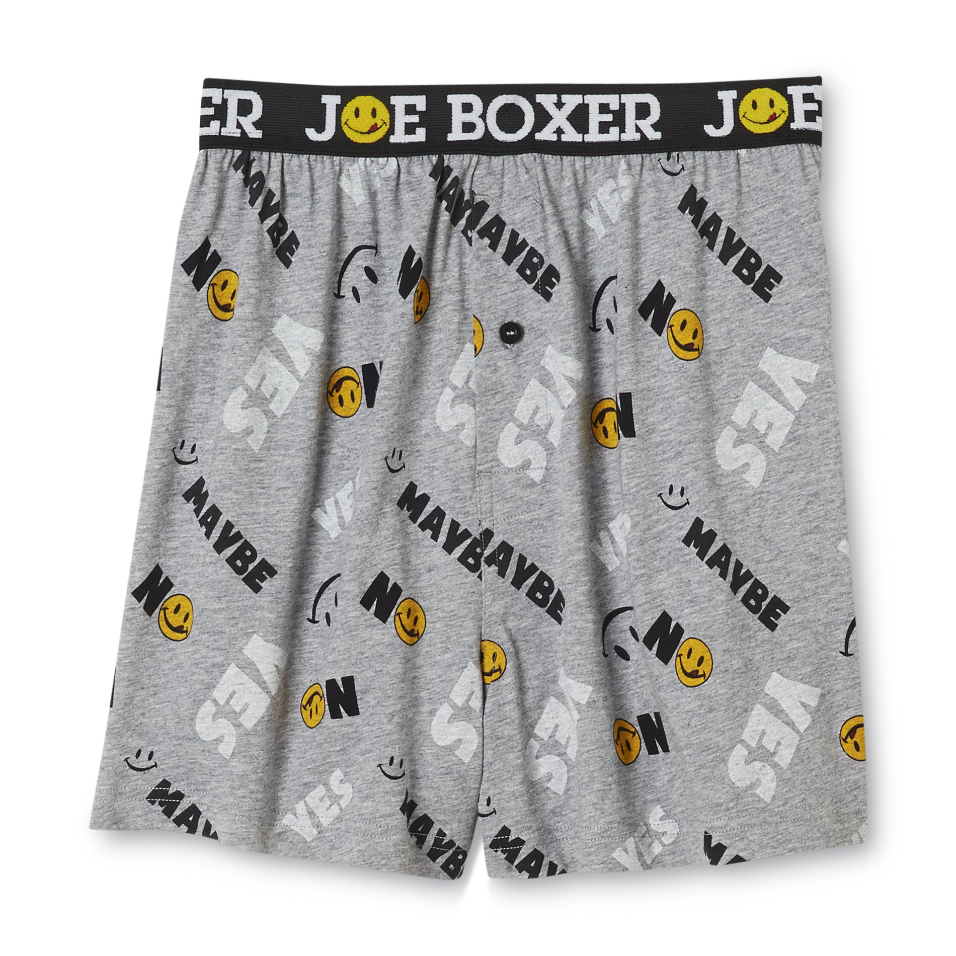 Joe Boxer Men's Boxers Yes No Maybe