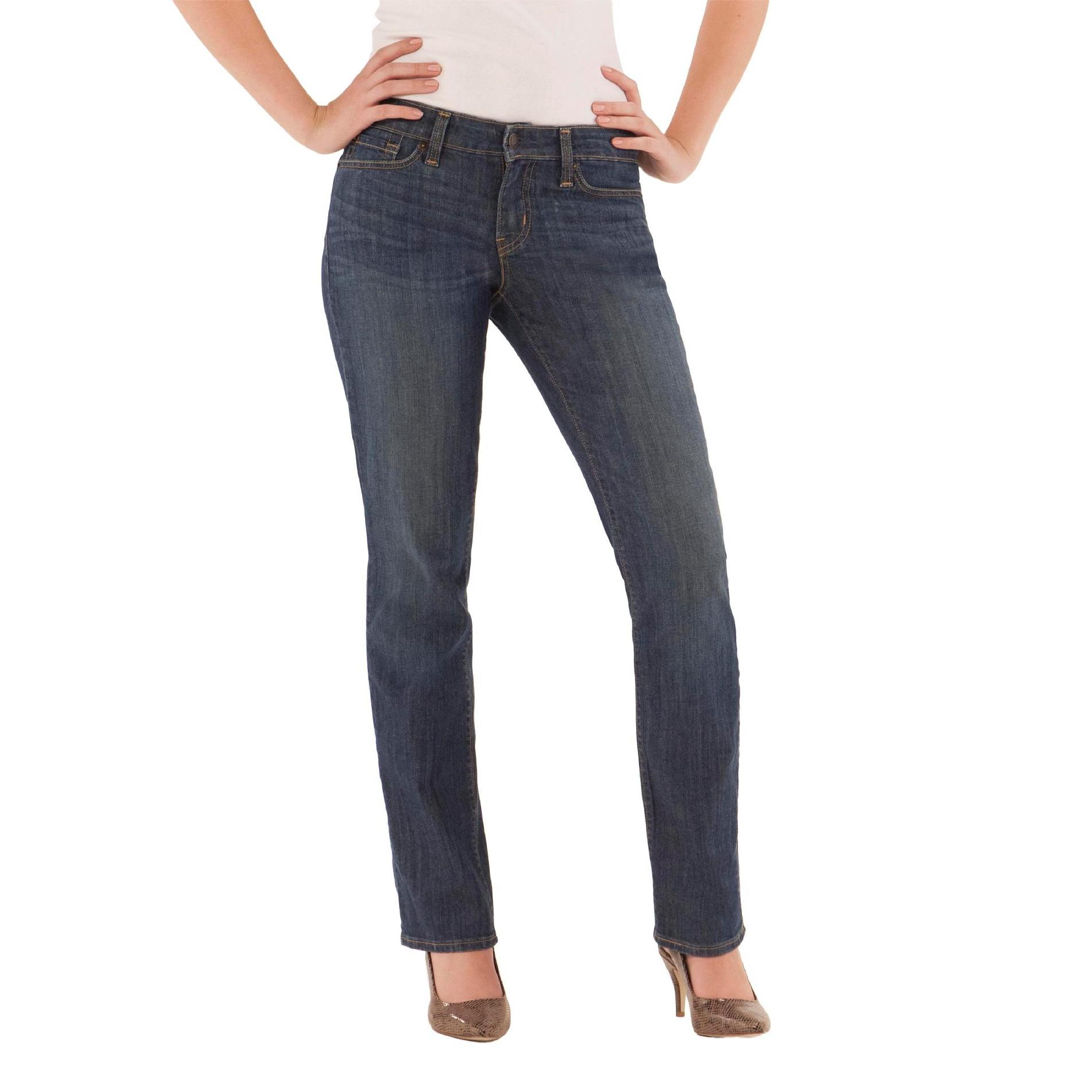 Signature by Levi Strauss & Co. Women's Totally Slimming Straight Jeans- Online Exclusive