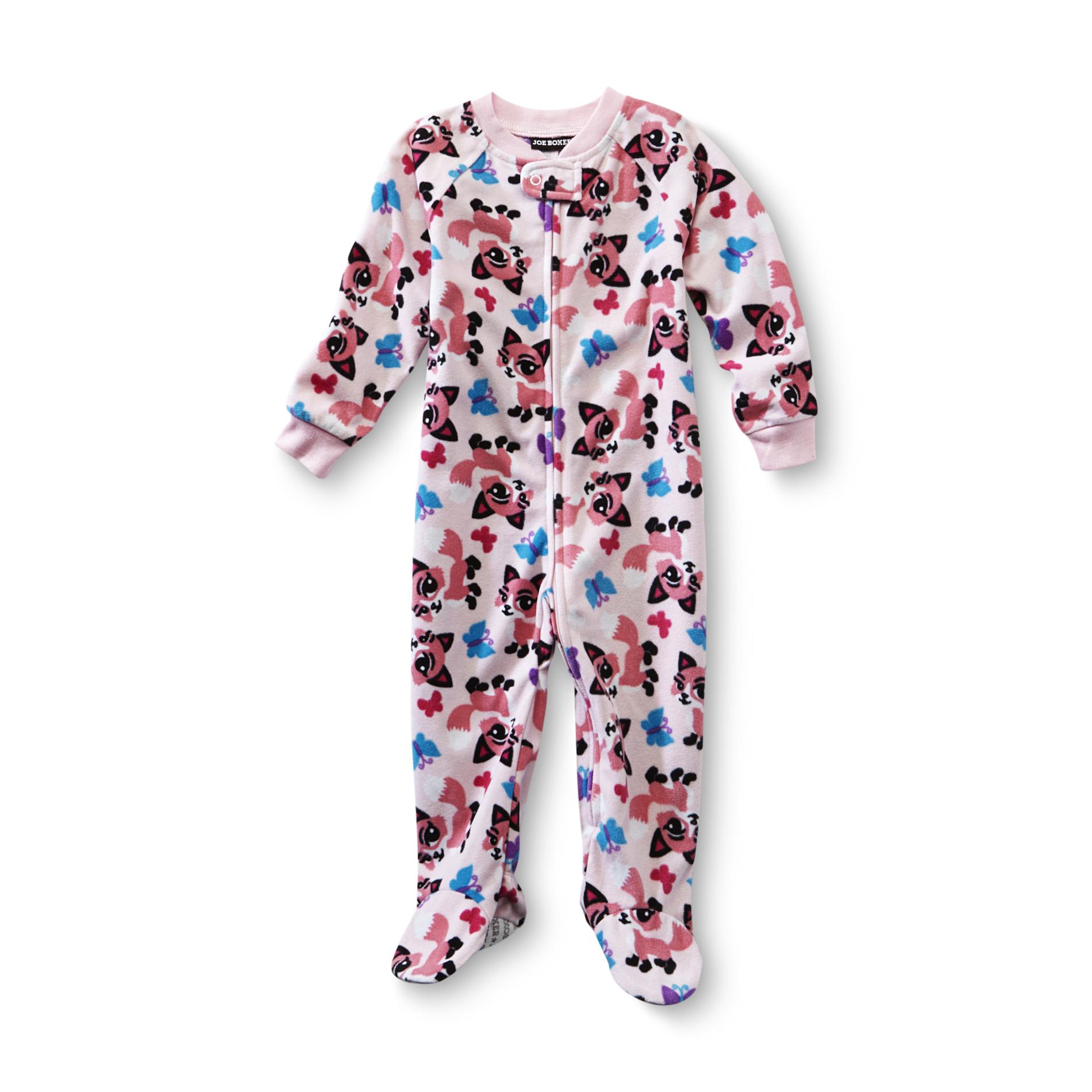 Joe Boxer Infant & Toddler Girl's Footed Sleeper Pajamas - Fox