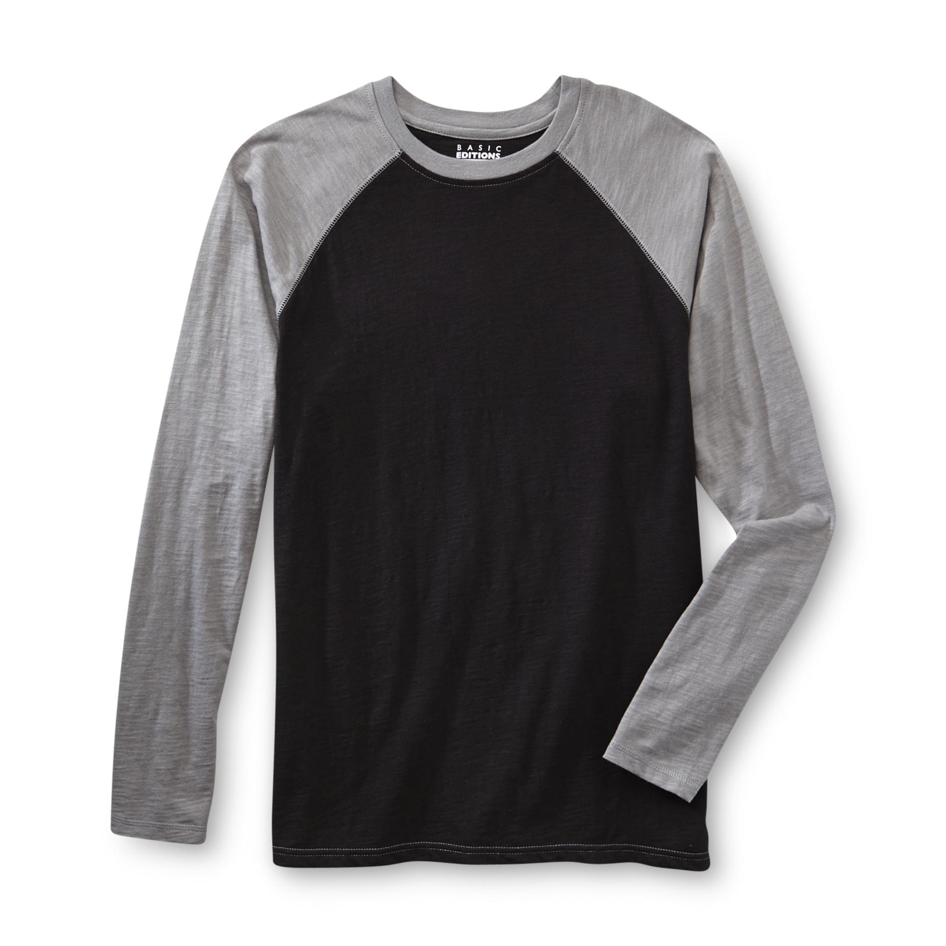 Basic Editions Men's Raglan Sleeve T-Shirt