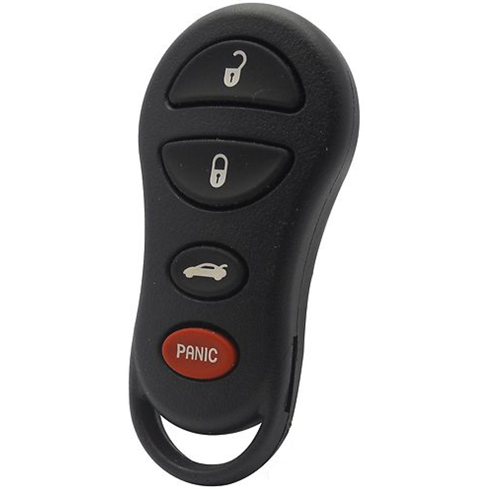 Key Craze Chrysler 4 Button Remote Shell