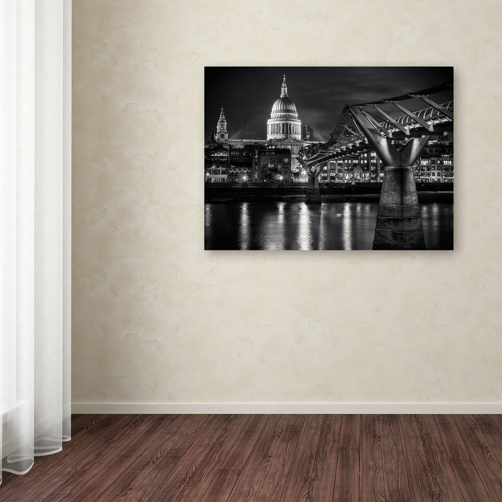 Trademark Global Giuseppe Torre 'Letters From London' 14 x 19 Canvas Art