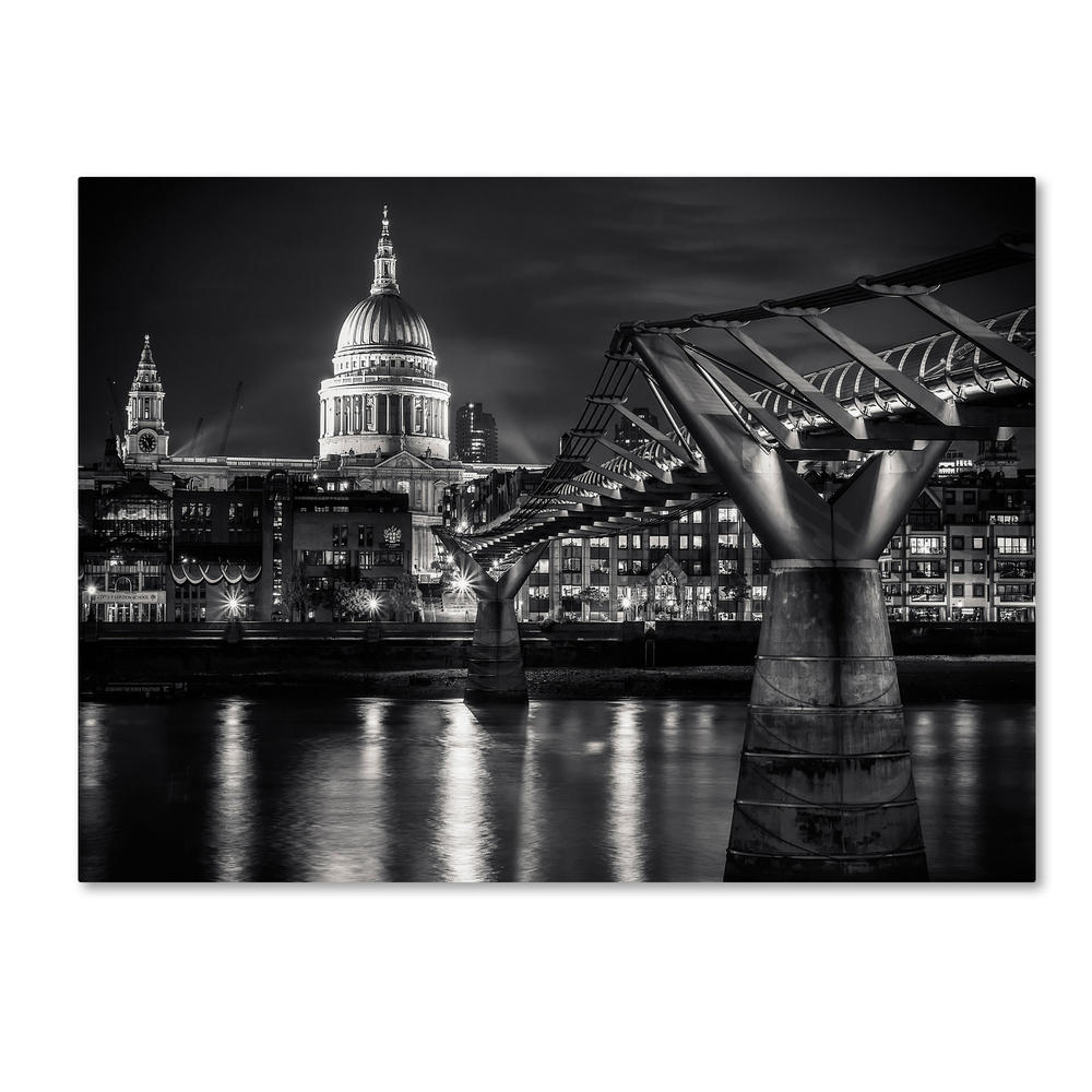 Trademark Global Giuseppe Torre 'Letters From London' 16 x 24 Canvas Art
