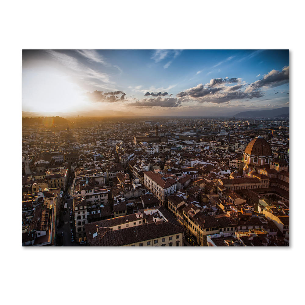 Trademark Global Giuseppe Torre 'Florence' 22 x 32 Canvas Art