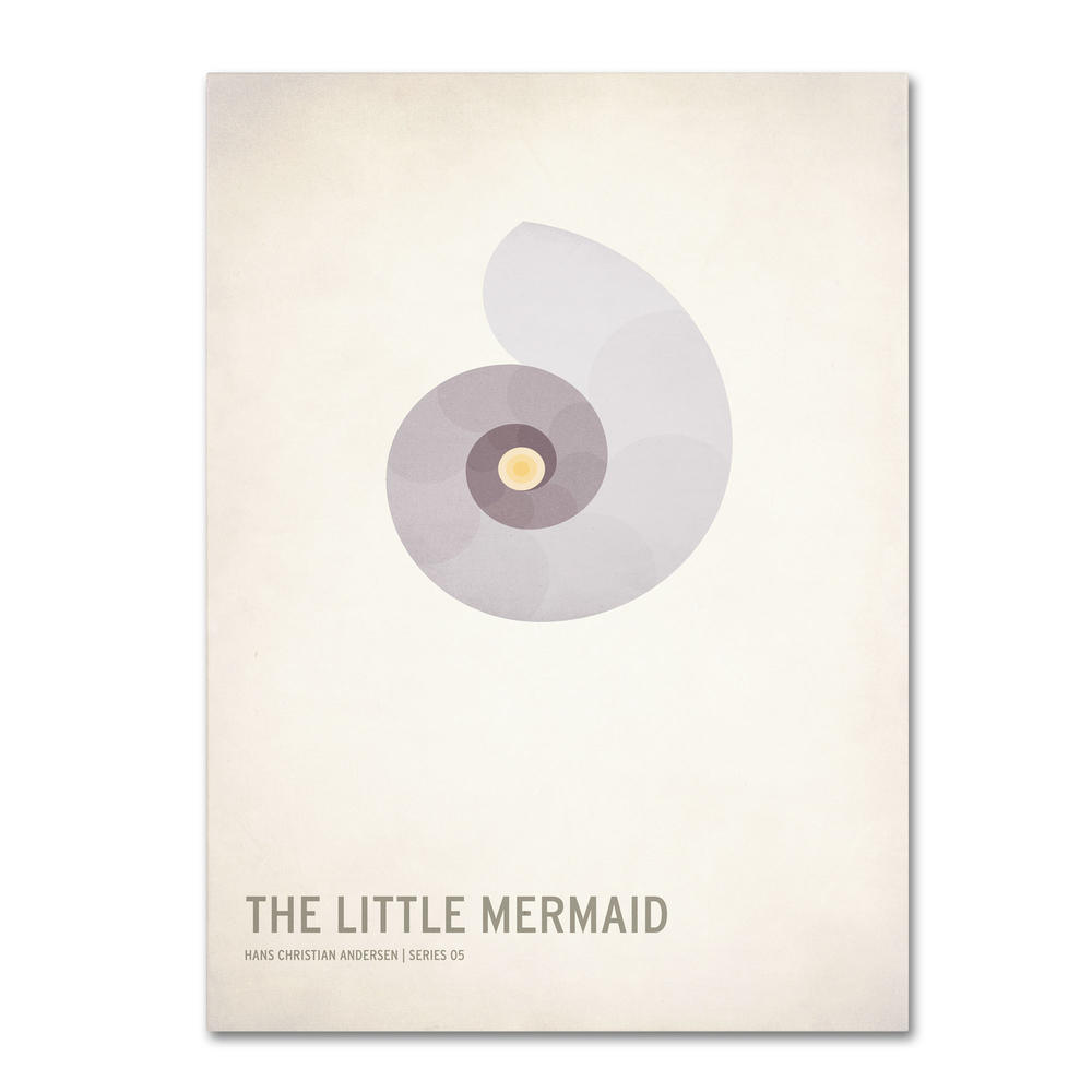 Trademark Global Christian Jackson 'The Little Mermaid' Canvas Art