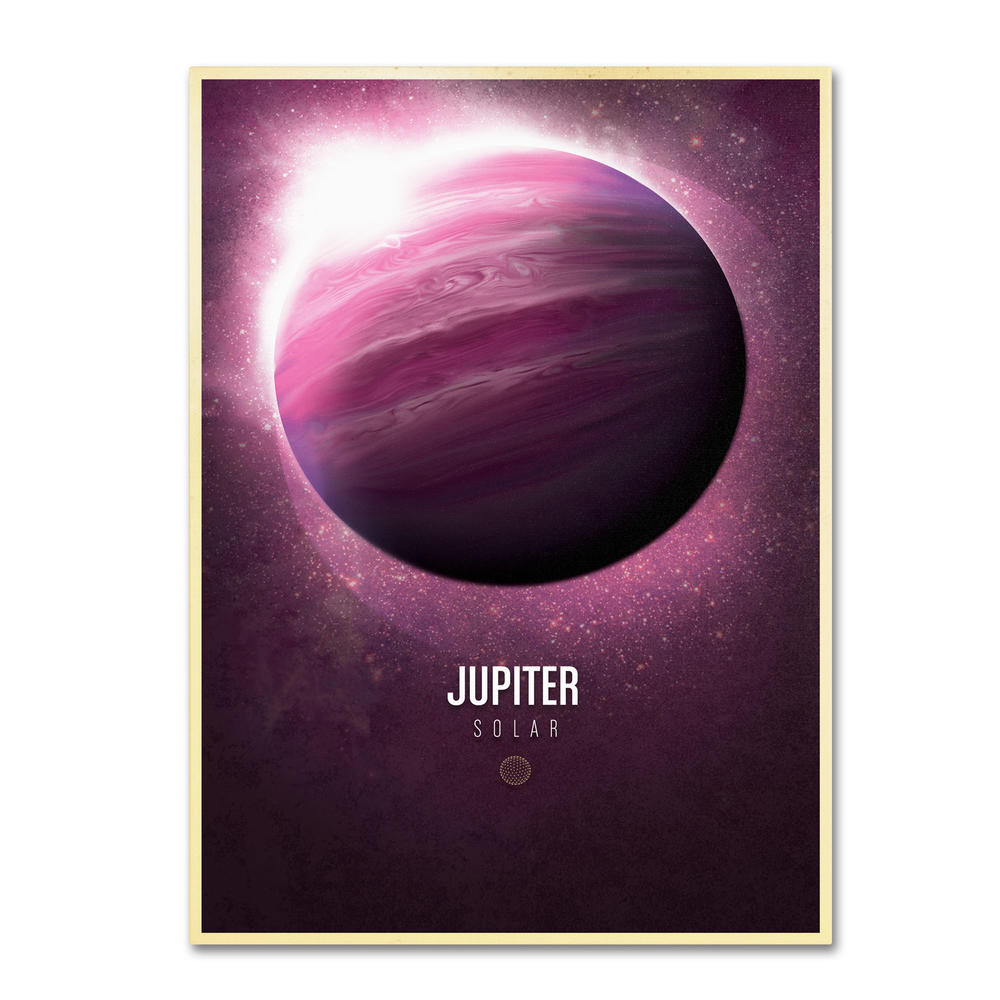 Trademark Global Christian Jackson 'Jupiter' Canvas Art