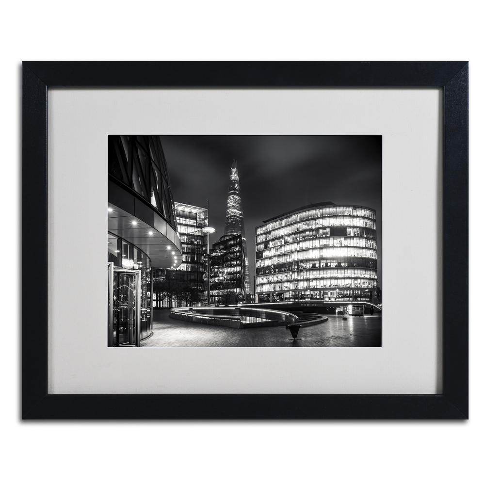 Trademark Global Giuseppe Torre 'Gotham Side of London' 11" x 14" Matted Framed Art