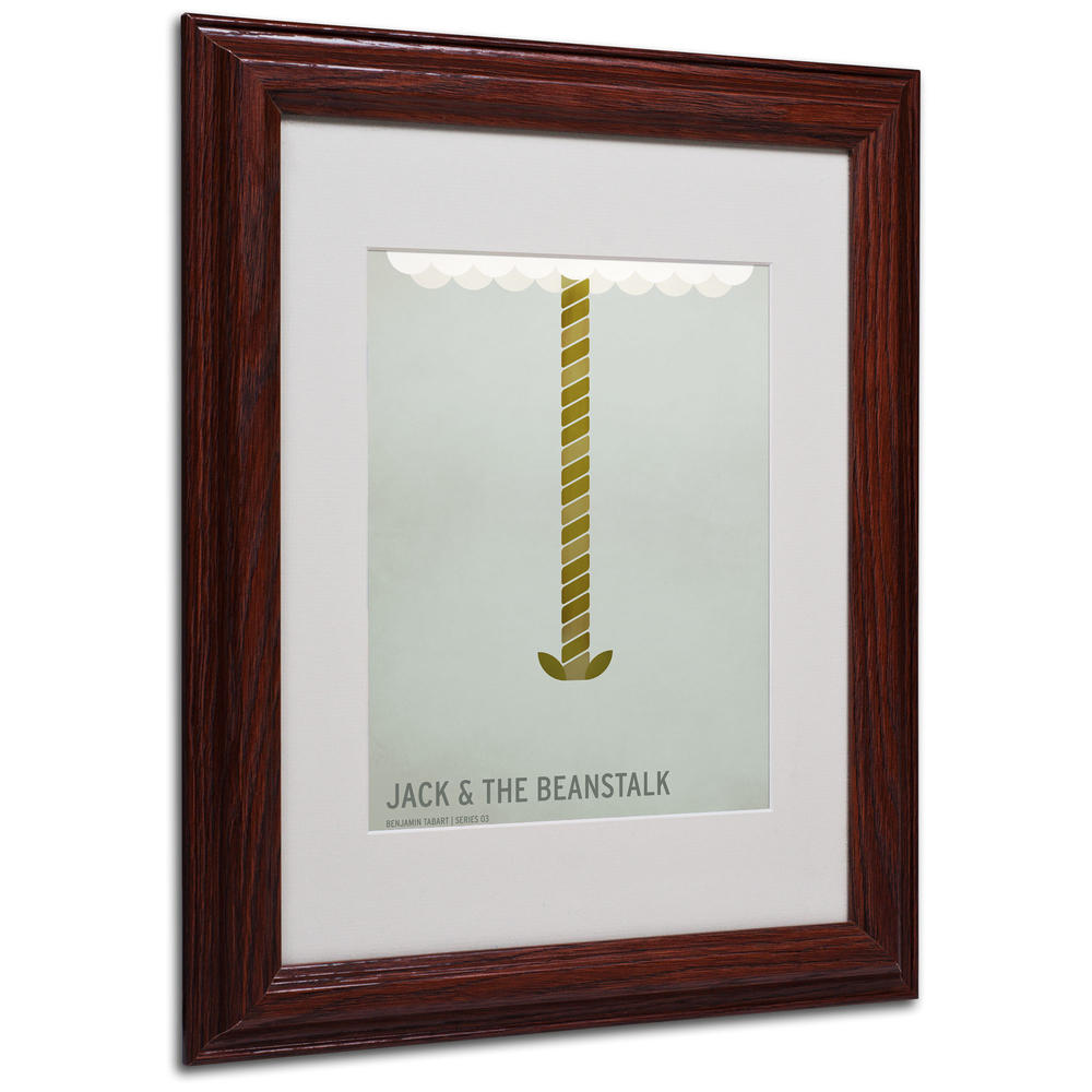 Trademark Global Christian Jackson 'Jack and the Beanstalk' Matted Framed Art
