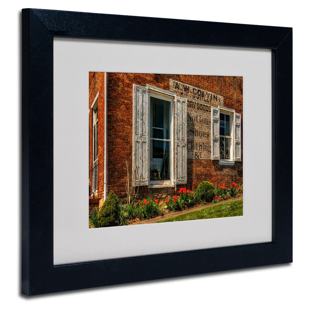 Trademark Global Lois Bryan 'Country Store' Matted Framed Art
