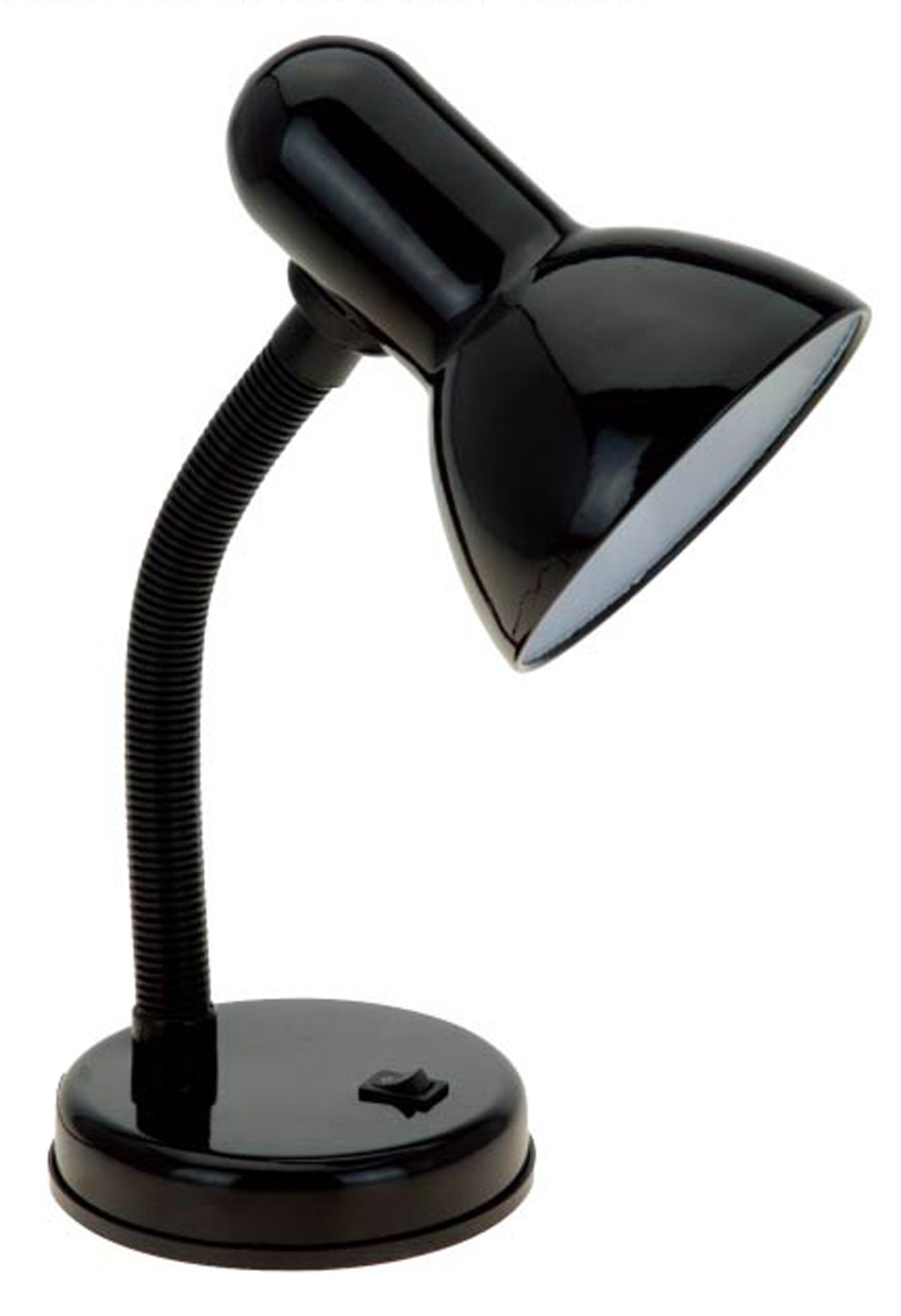 Simple Designs Black Basic Desk Lamp