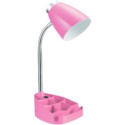 Limelights All The Rages LimeLights Gooseneck Organizer Desk Lamp with iPad Tablet Stand Book Holder&amp;#44; Pink