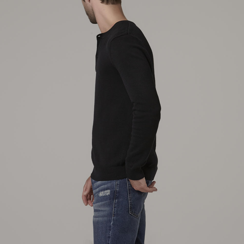 Adam Levine Men's Henley Sweater
