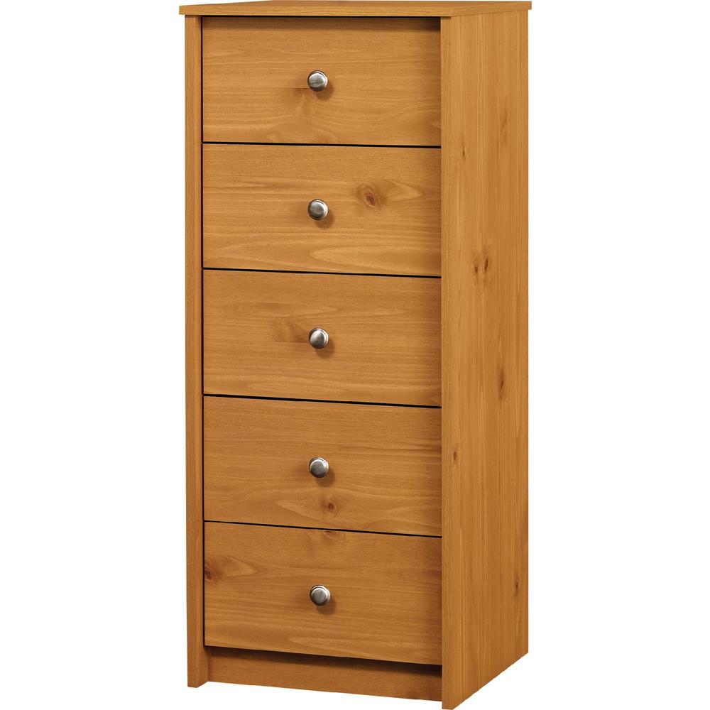 Essential Home Belmont 5 Drawer Lingerie Chest  - Pine