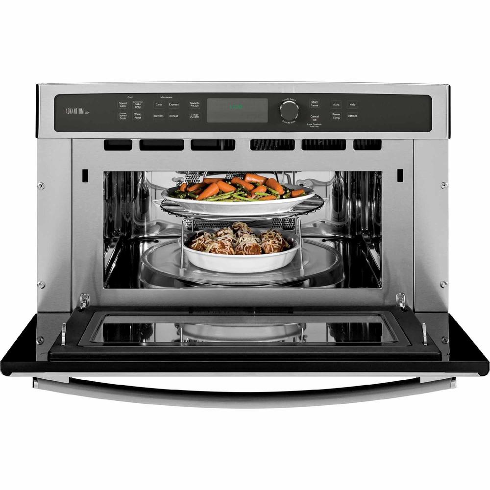 GE Profile Series PSB9120SFSS 1.7 cu. ft. Advantium Electric Wall Oven with Microwave - Stainless Steel