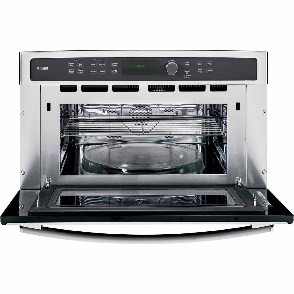 GE Profile Series PSB9240SFSS 1.7 cu. ft. Advantium Electric Wall Oven with Microwave - Stainless Steel