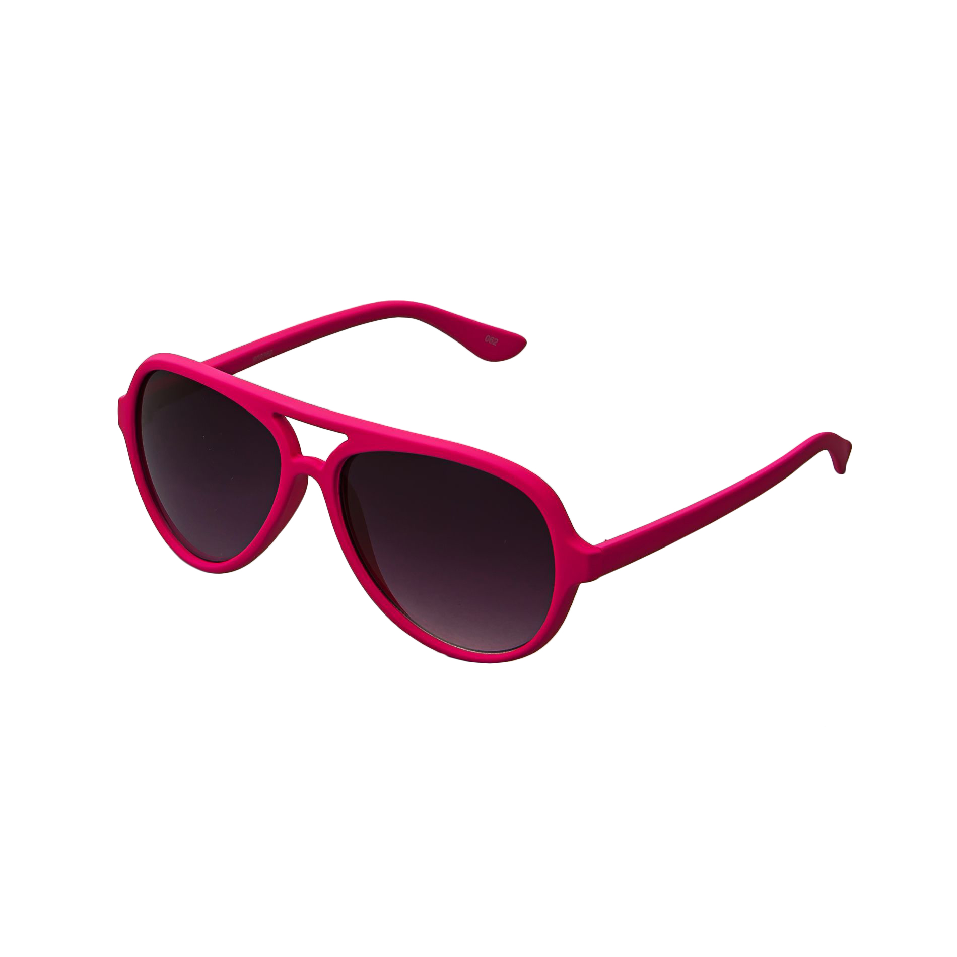 Bongo Women&#8217;s Junior&#8217;s Accessories Sunglasses Rubber Aviator Pink/Blue