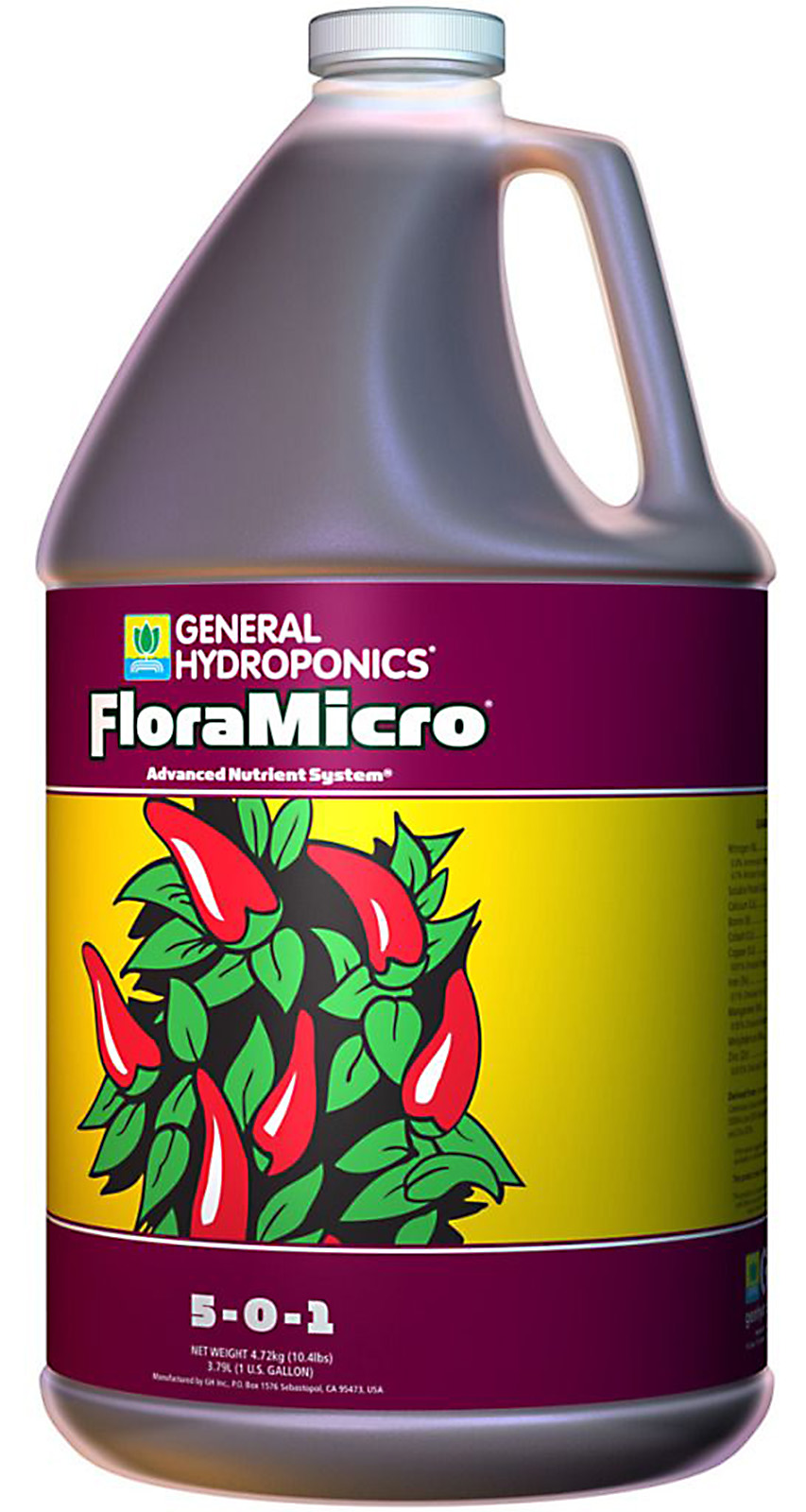 General Hydroponics HYFGH1413 FloraMicro - Gallon