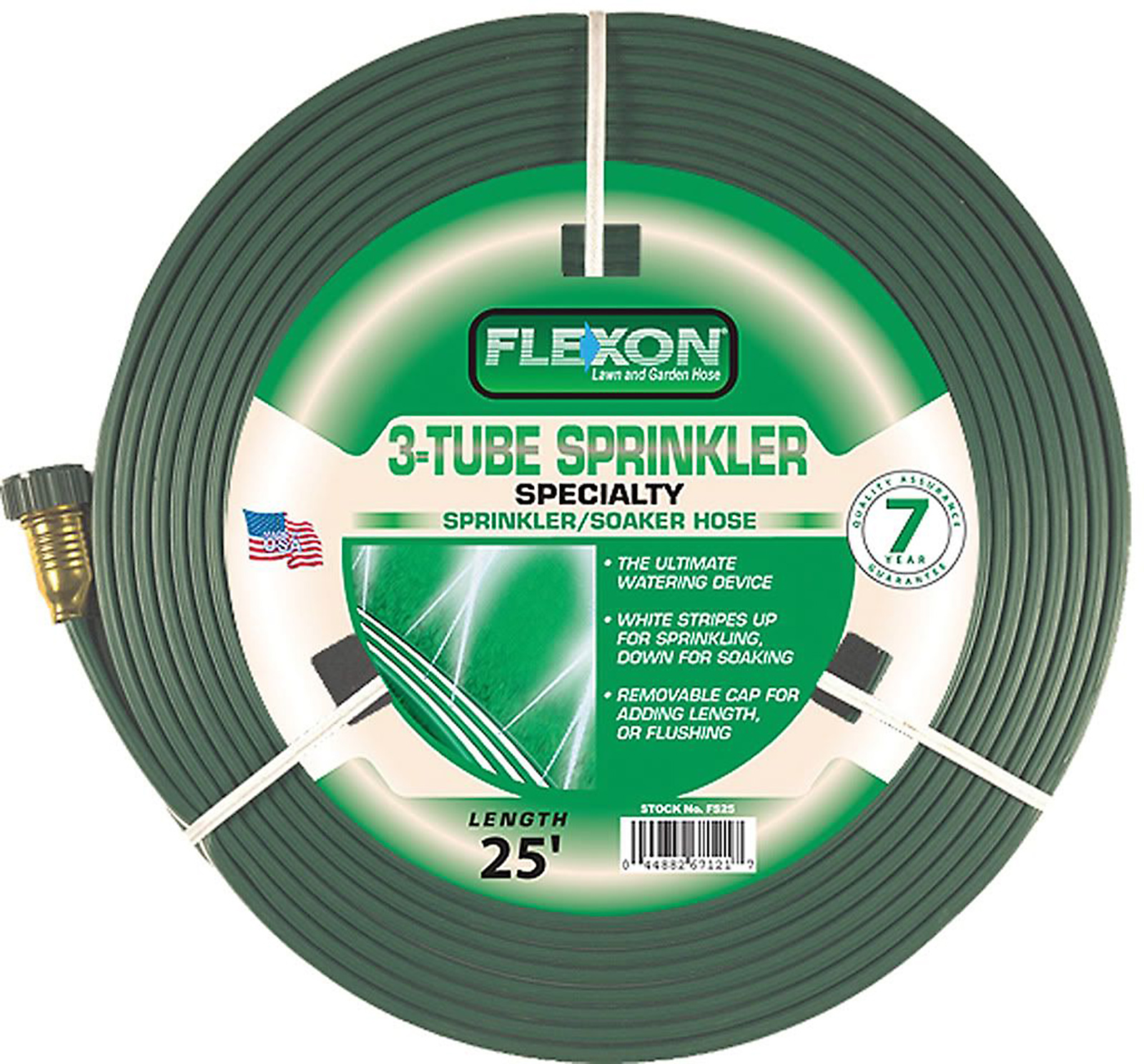 Flexon FLXFS25CN 25' 3 Tube Sprinkler Hose