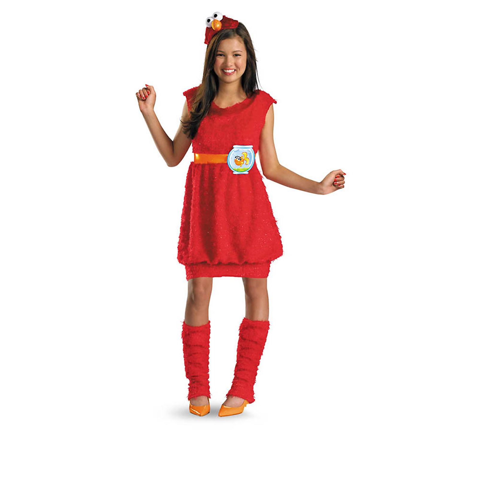Disguise Girls Elmo Halloween Costume