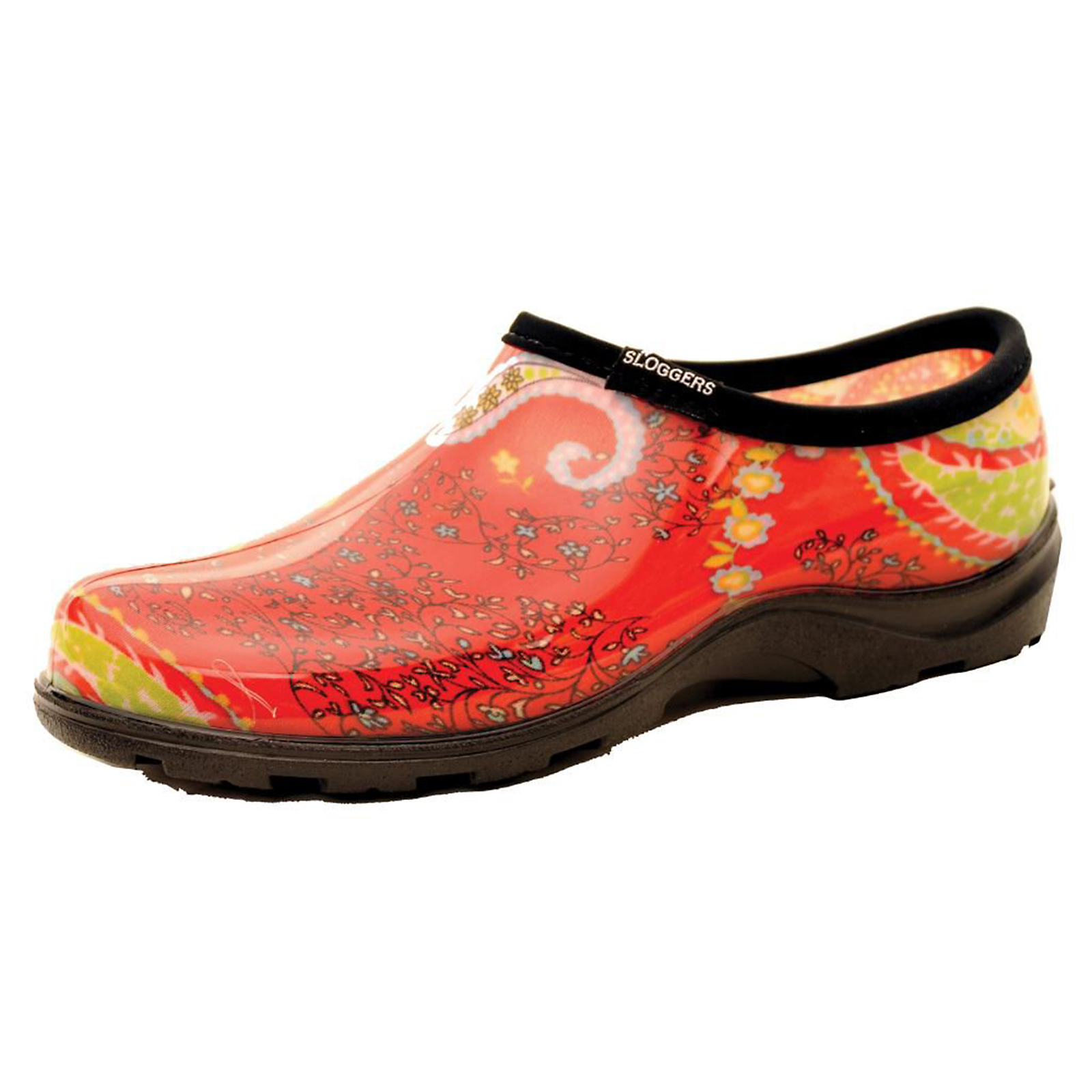Sloggers PPL5104RD06 Womens Garden Shoe Paisley Red