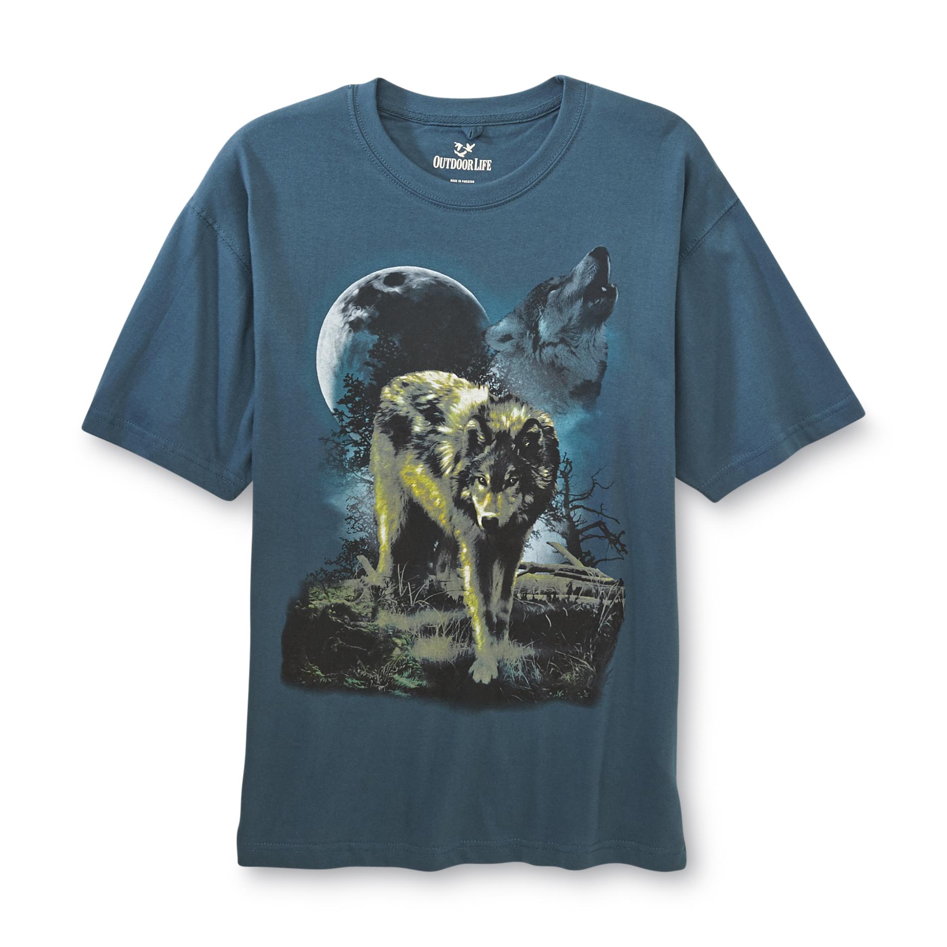 Outdoor Life&reg; Men's Graphic T-Shirt - Wolf Trek