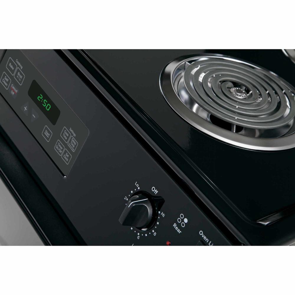GE Appliances JM250DFBB  27" Drop-In Electric Range - Black