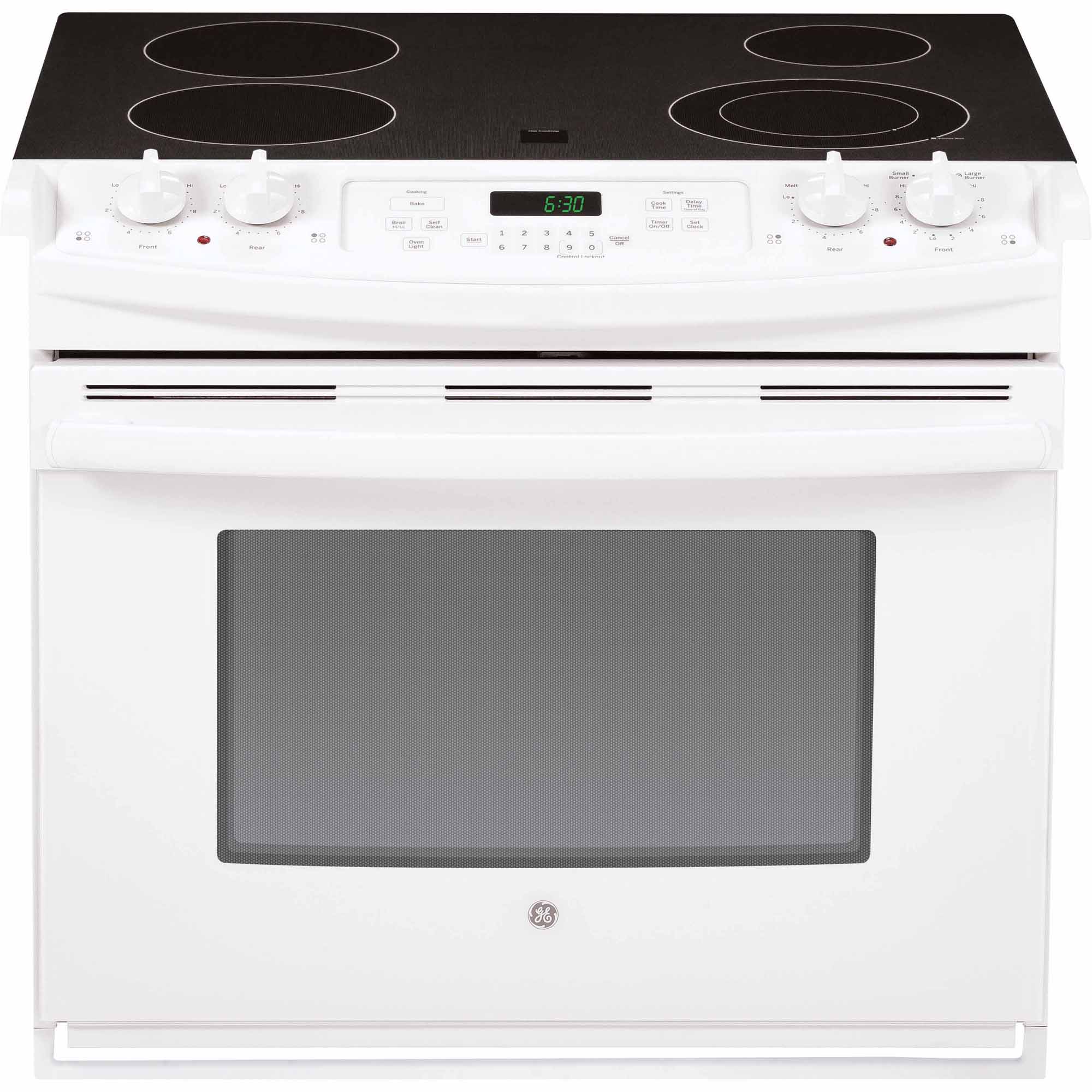 GE Appliances JD630DFWW 30 Drop In Electric Range White   Spin Prod 879156812