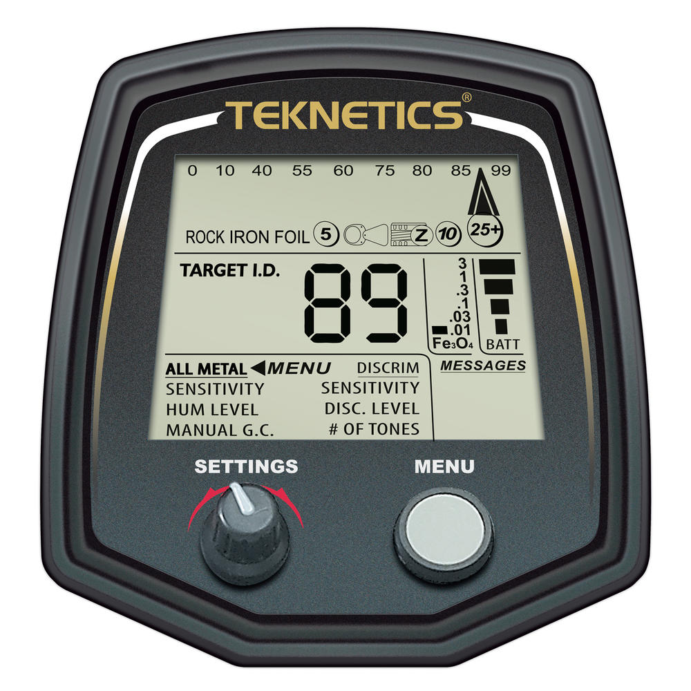 Teknetics T2LTD-BLK T2 Special Edition Metal Detector