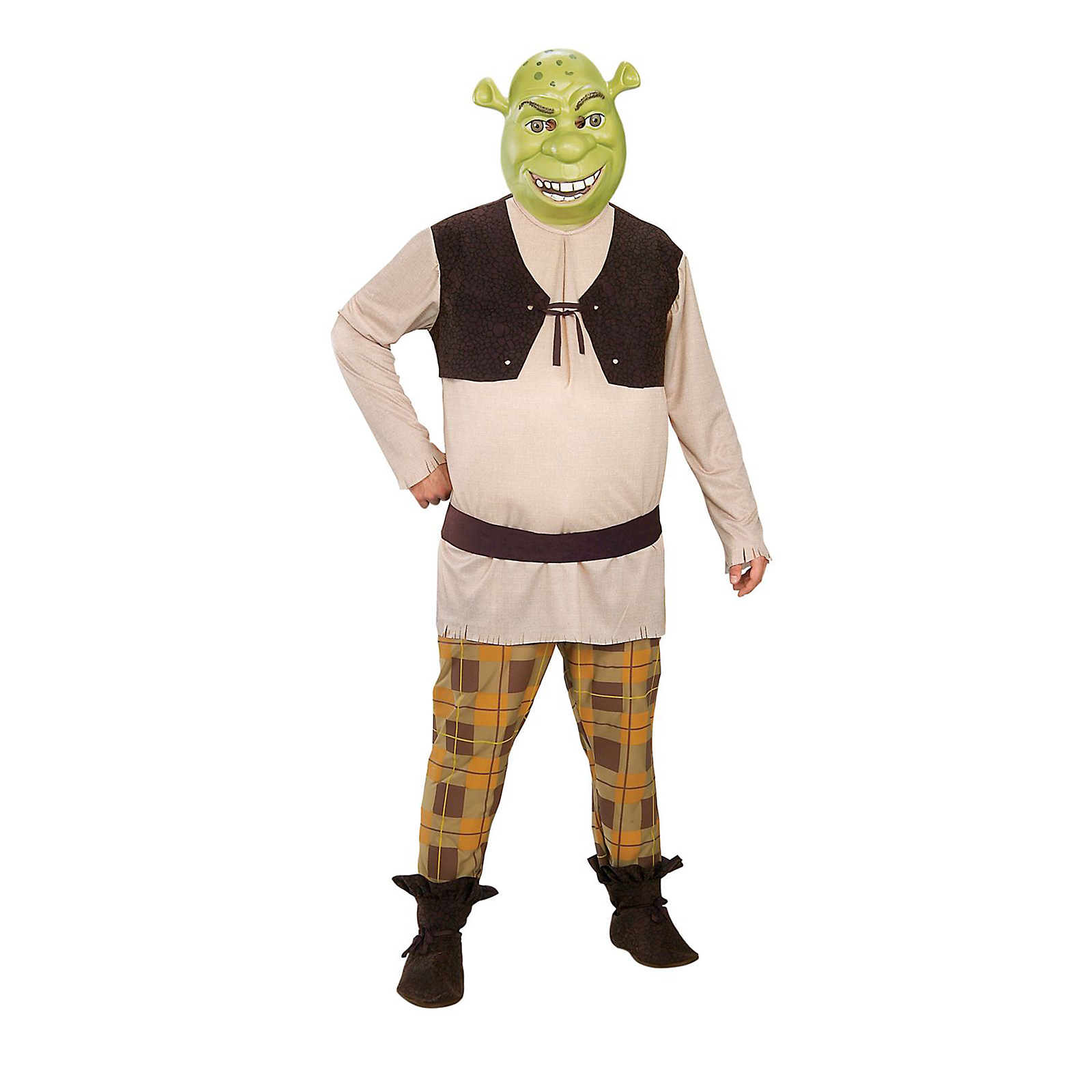 Rubie's Costume Co Men&#8217;s Shrek Deluxe Halloween Costume