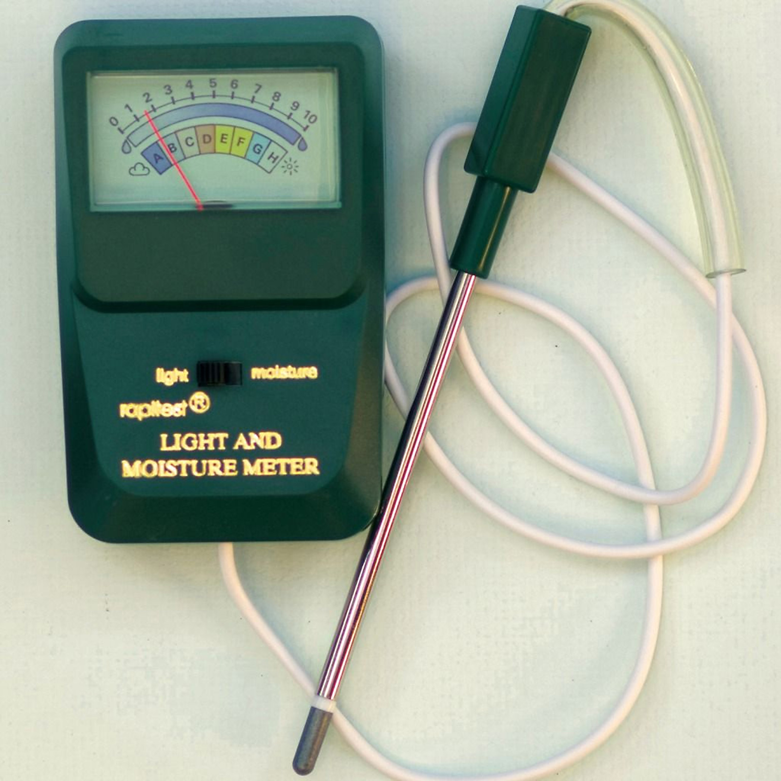 Luster Leaf LUS1830 Rapitest Moisture Light Meter Combo Meter
