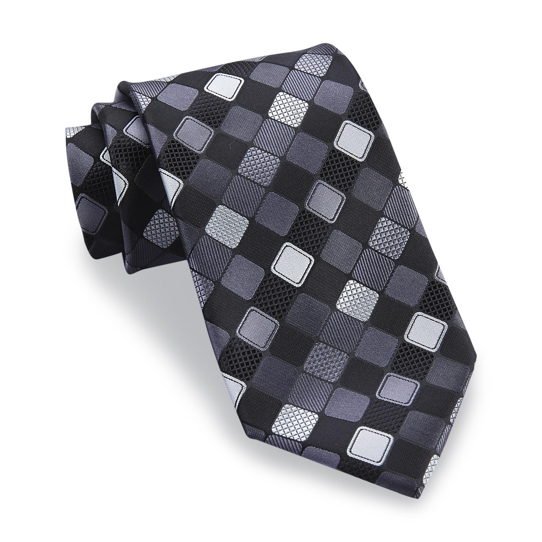David Taylor Collection Men's Necktie - Multi-Square