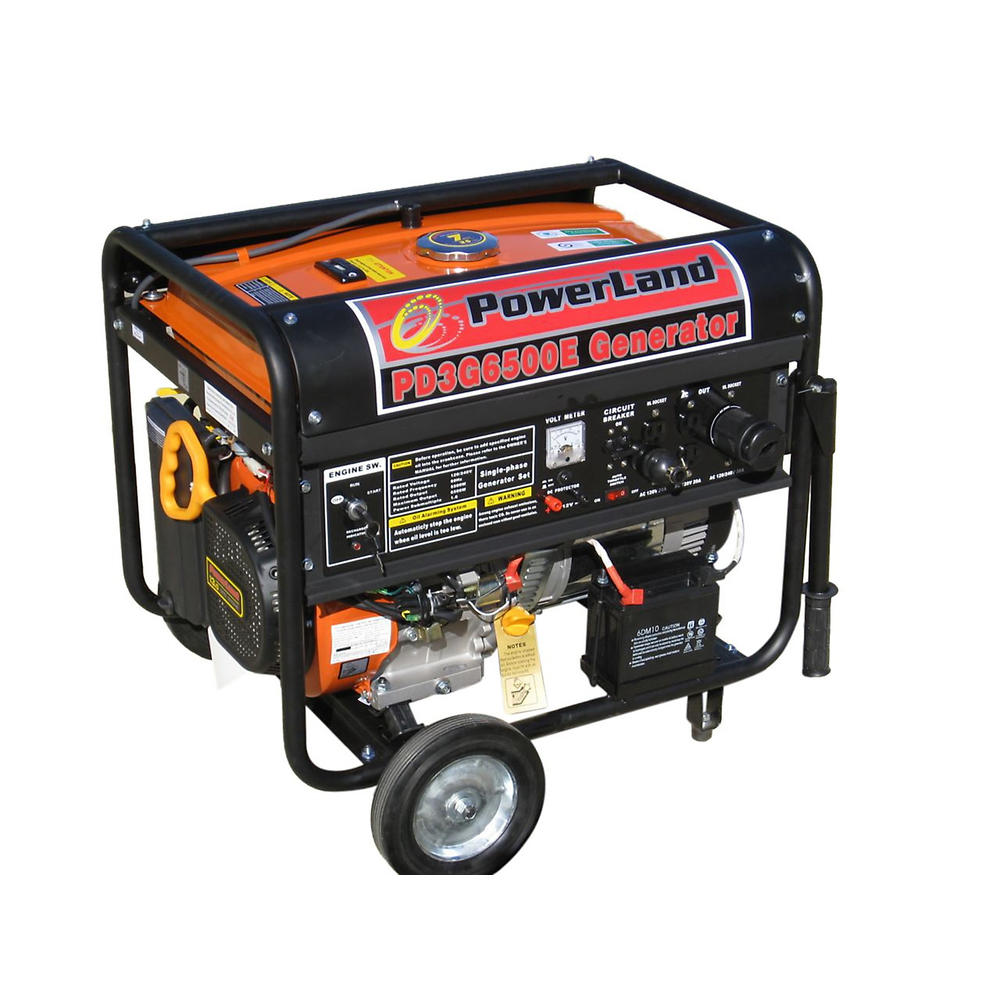 Tri-Fuel (Gasoline LPG & NG) Generator 6500 W 13 HP / Electric Start