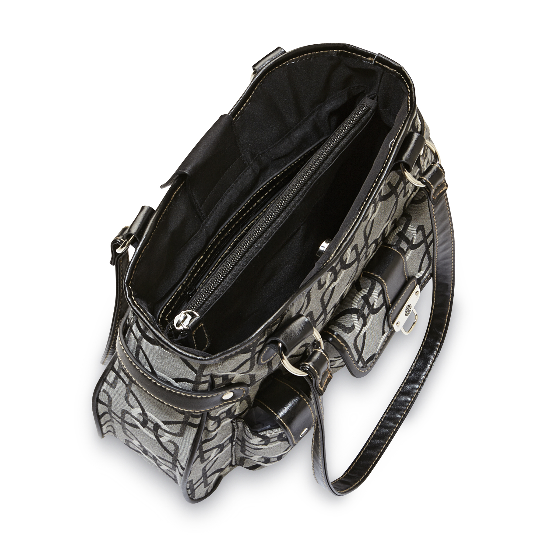 Treviso Women's Jacquard Satchel Handbag