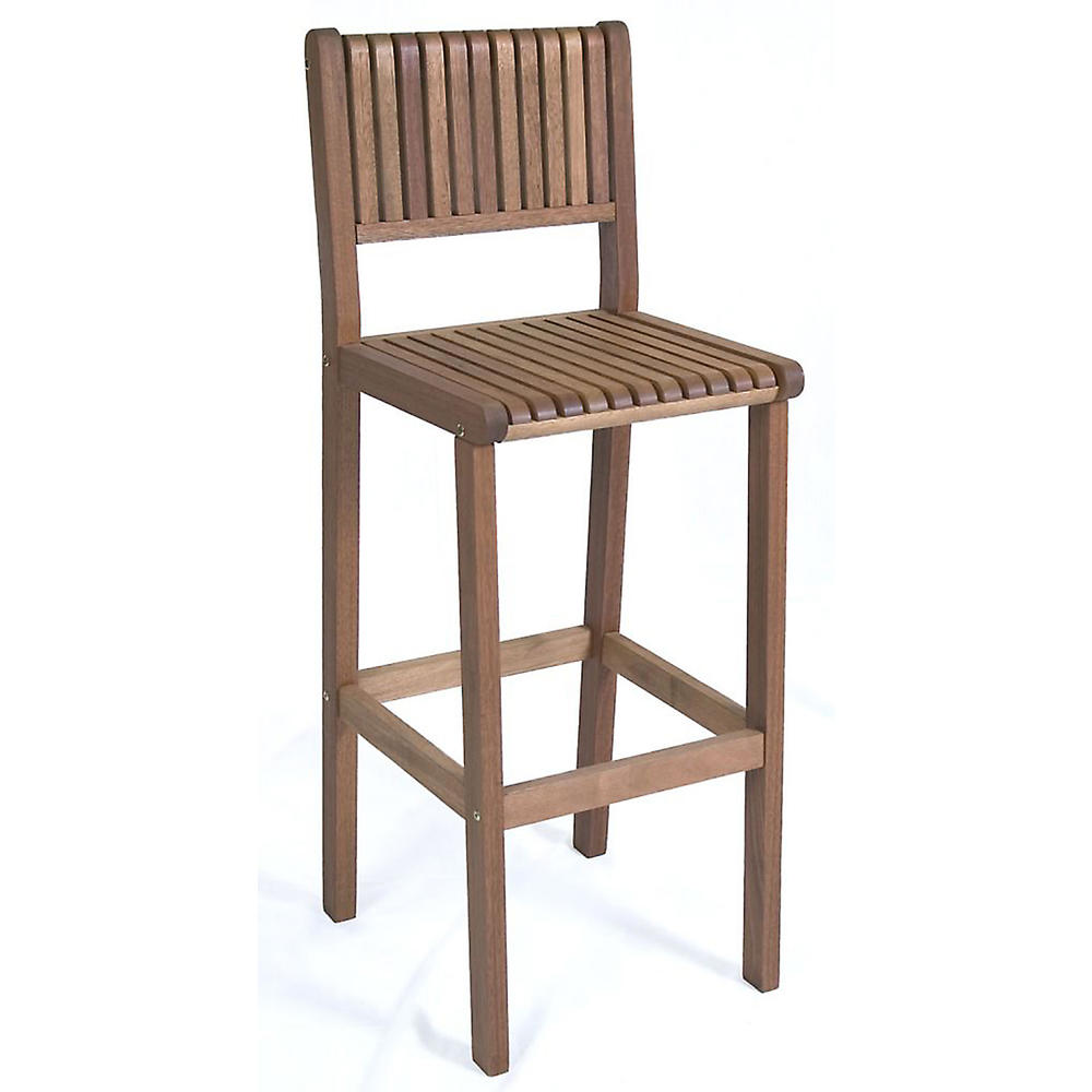 Amazonia Eucalyptus Patio Bar Stool