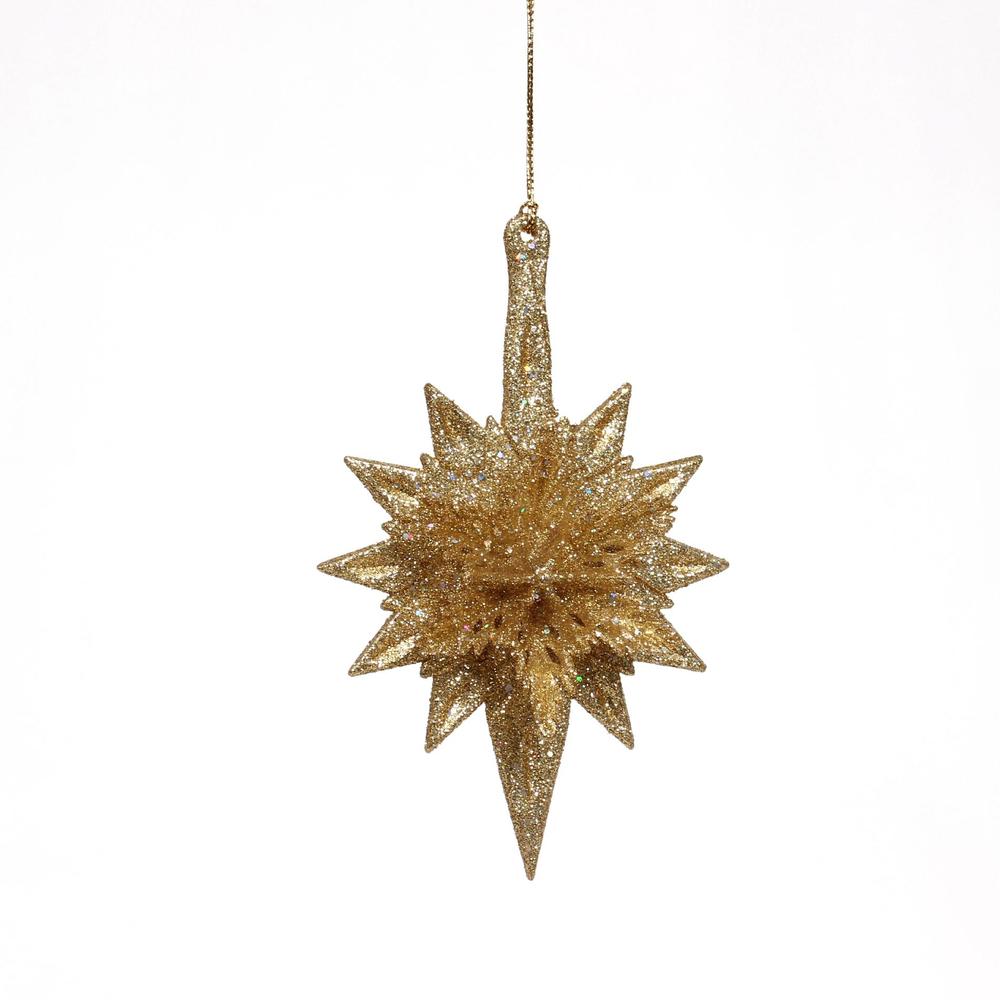 Donner & Blitzen Incorporated Vintage Gold Star Christmas Ornament