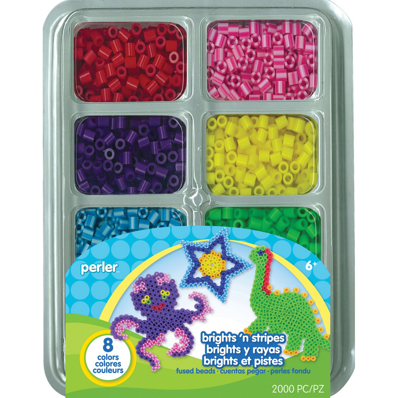Beads For Crafts Color Splash Fuse Bead Bucket 26,000 Beads In