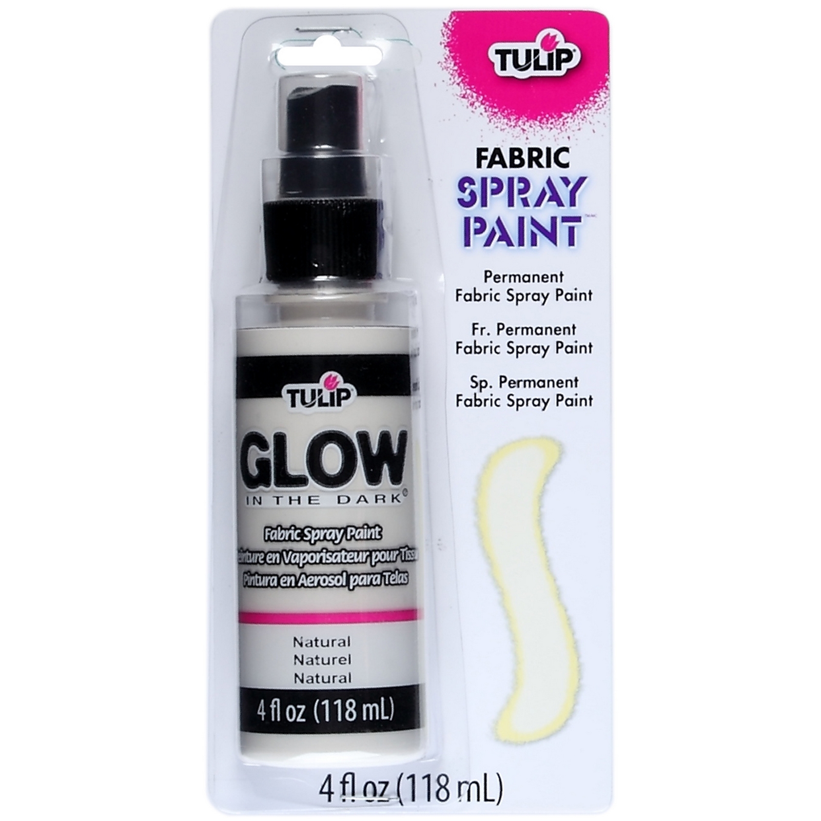Tulip Fabric Spray Paint 4 Ounces Glow In The Dark Glow In The Dark Fabric Spray Paint