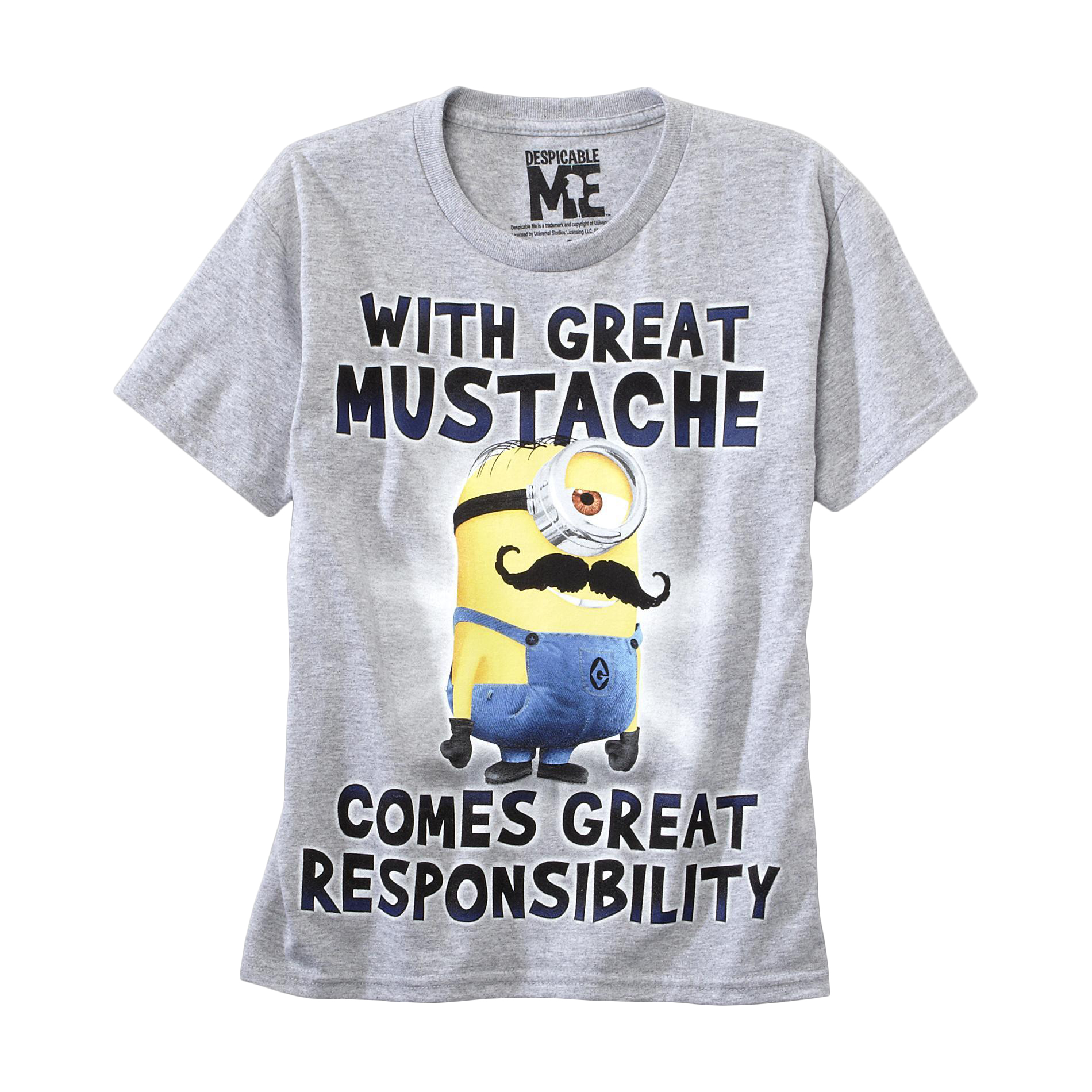 Illumination Entertainment Boy's T-Shirt - Mustache Minion